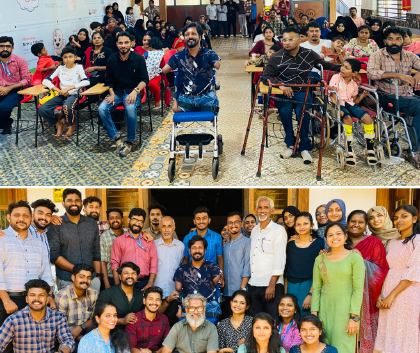 “SMILE JOURNEY TO THE HEARTS”-VISIT BY C P SHIHAB